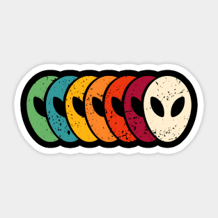 Invasion: Alien Face Sticker